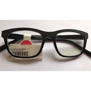 New Black Glittery Peepers Blue Light filtering Glasses  +0.00 No Strength